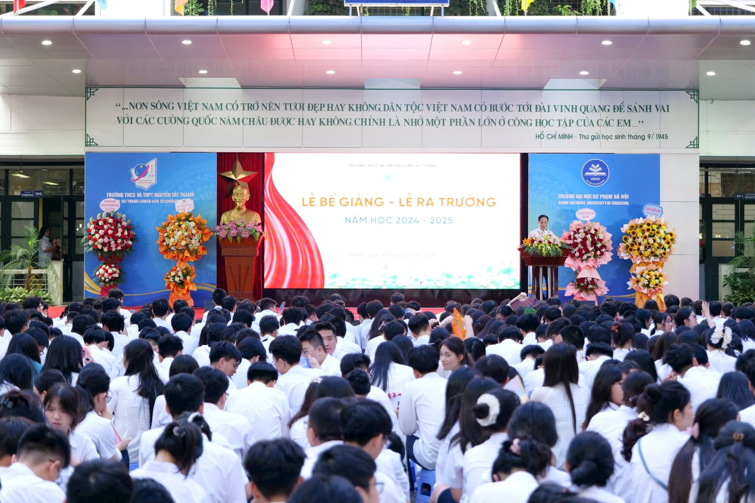 Trường THCS & THPT Nguyễn Tất Thành: Giáo dục toàn diện để Win88 nhà cái không bị chặn không chỉ có "điểm số tốt"