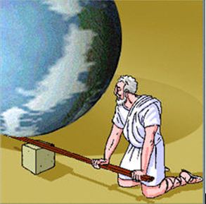 Acsimet với công bố có thể nâng bổng Trái Đất