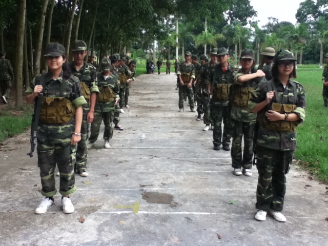 Cảm xúc về mái trường quân khu II thân yêu - Nguyễn Hiền Phương – 11A4 